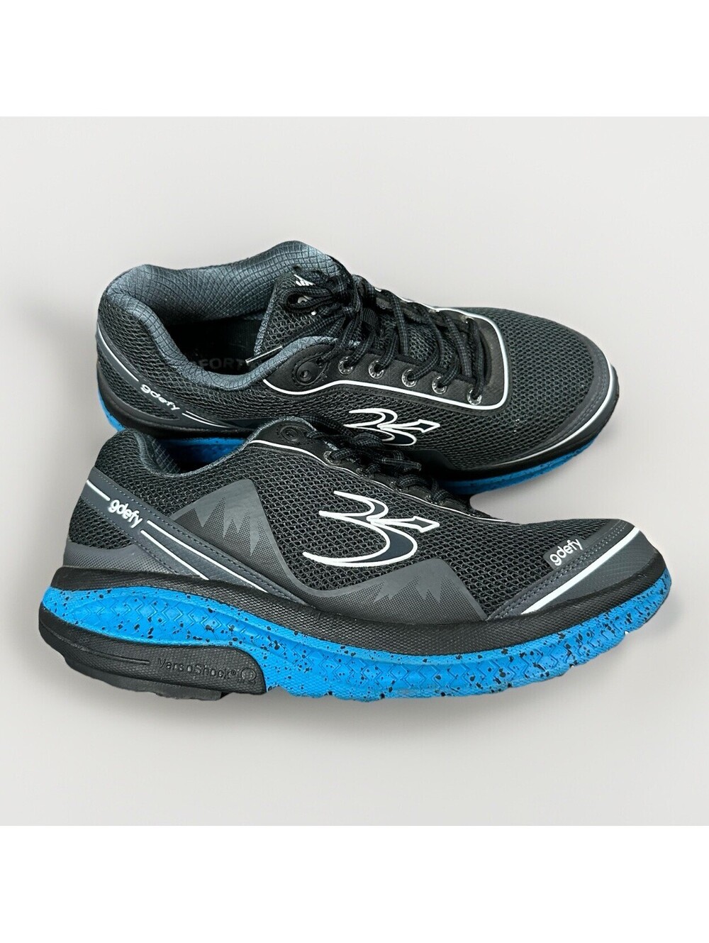 Gravity Defyer GDEFY Sneakers Men 11 Mighty Walk Running Shoes Black Tb9024MLU-W